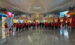 İstanbul Havalimanı'nda Cumhuriyet'in 103. yılı kutlanıyor