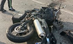 Kilis'te hafif ticari araçla çarpışan motosikletin sürücüsü hayatını kaybetti