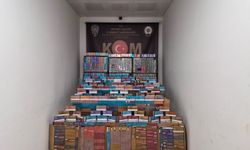 Kocaeli'de durdurulan tırda 95 bin paket elektronik sigara tütünü ele geçirildi