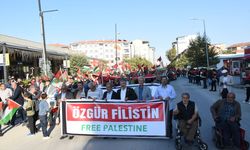 Malatya'da Gazze'ye destek etkinliği düzenlendi