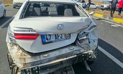 Mardin'de zincirleme trafik kazasında 5 kişi yaralandı