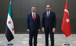 MİT Başkanı Kalın, Suriye Dışişleri Bakanı Şeybani ile Ankara'da görüştü