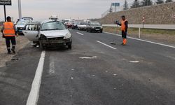 Nevşehir'de iki otomobilin çarpıştığı kazada 7 kişi yaralandı