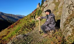 Rize'nin yaylalarında sonbahar renkleri hakim oldu