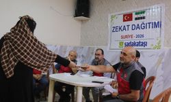 Sadakataşı, Suriye'de 2 bin aileye gıda yardımı ulaştırdı