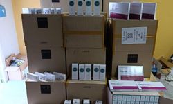 Sakarya'da 10 bin 700 gümrük kaçağı kozmetik ürün ele geçirildi