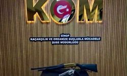 Sinop merkezli ruhsatsız silah operasyonunda 9 şüpheli yakalandı