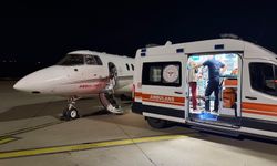 Şırnak'ta kalp rahatsızlığı olan bebek ambulans uçakla Ankara'ya sevk edildi