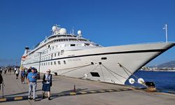 'Star Legend' kruvaziyeri Bodrum'a 300 turist getirdi