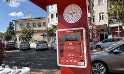 Tekirdağ'da 3 noktaya kalp durmalarında hayat kurtaran yerli OED cihazı yerleştirildi