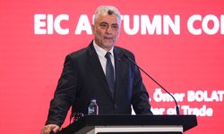 Ticaret Bakanı Bolat Avrupa Uluslararası Müteahhitler Birliği Genel Kurulu'nda konuştu: