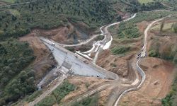 Trabzon'daki Uçarsu Göleti'nin gelecek yıl hizmete girmesi planlanıyor