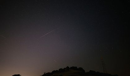 Aydın''da Perseid meteor yağmuru