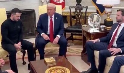 Trump ile Zelenskiy, Oval Ofis'te kameralar önünde tartıştı