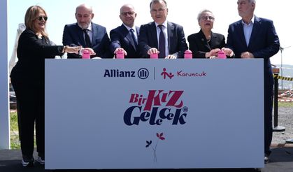 Allianz Türkiye desteğiyle Koruncuk kızları için inşa edilecek yurt binasının temelleri atıldı
