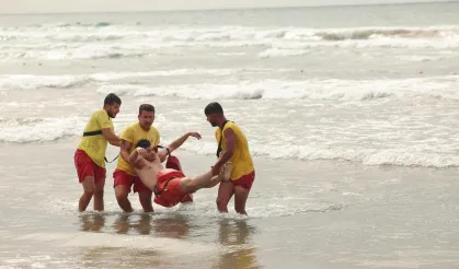 Kocaeli'nin 'mavi' plajlarında huzur ve güven