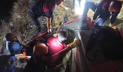 Osmaniye'de köprüden dereye düşen elektrikli bisikletteki 1 kişi öldü, 1 kişi yaralandı