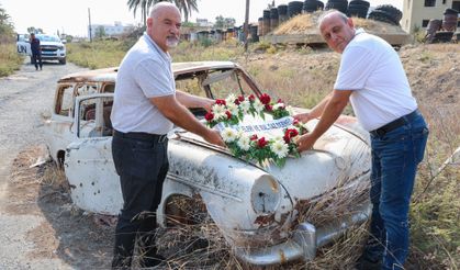 Rumlar tarafından şehit edilen Türk gazeteci Adem Yavuz saldırıya uğradığı yerde anıldı