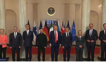 Avrupalı liderler, Rusya-Ukrayna barış süreci için Beyaz Saray’da konuştu