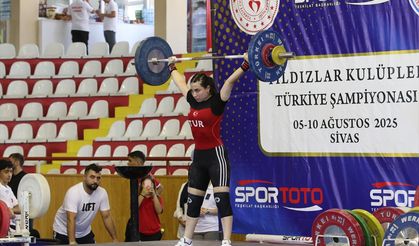 Yıldızlar Kulüpler Türkiye Halter Şampiyonası başladı