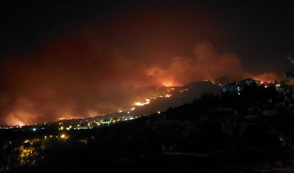 Denizli'nin Buldan ilçesindeki orman yangınına müdahale sürüyor