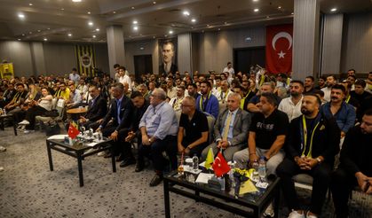 Fenerbahçe Kulübü Başkan Adayı Sadettin Saran, Mersin'de konuştu: