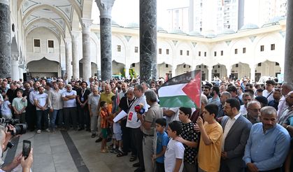 Gaziantep'ten Filistin'e ve Küresel Sumud Filosu'na destek