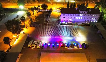 Hatay'da narenciye bahçelerinde hırsızlığa karşı havadan ve karadan denetim yapıldı