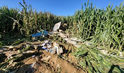 İzmir'de eğitim uçağı düştü, pilot hayatını kaybetti