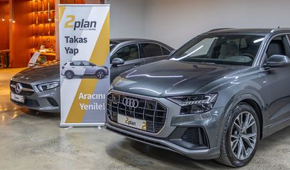 2plan, araç alımında hızlı ve güvenli takas imkanı sunuyor