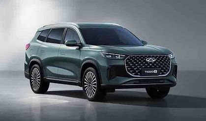 7 koltuklu TIGGO8 Türkiye’de