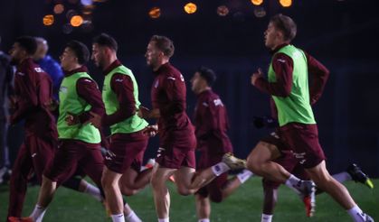 Trabzonspor, Alanyaspor maçının hazırlıklarına başladı