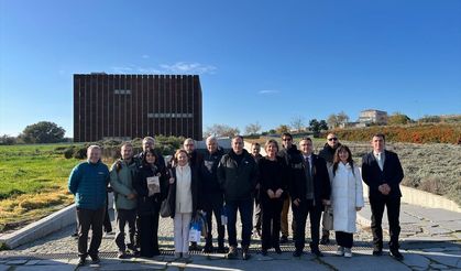İtalyan kültür heyetinden Troya Antik Kenti ve Troya Müzesi'ne ziyaret