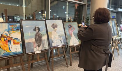 Trabzon'da 38 sanatçının hazırladığı 'Dostluk' adlı resim sergisi açıldı