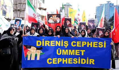 ABD ve İsrail'in İran'a yönelik saldırıları İstanbul'da protesto edildi