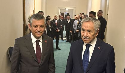 CHP Genel Başkanı Özel, eski TBMM Başkanı Arınç'ı ziyaret etti