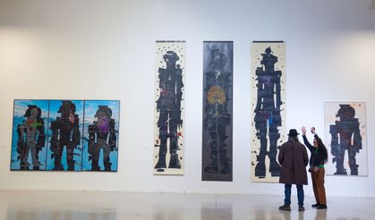 Hüsamettin Koçan'ın 'Ben Bu' sergisi CerModern'de açıldı