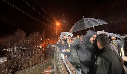 Şırnak Valisi Ekici, sağanaktan etkilenen köyleri ziyaret etti