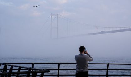 İstanbul'da sabah saatlerinde sis etkili oluyor