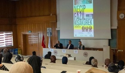 Necip Fazıl Kısakürek, İstanbul Üniversitesi Tıp Fakültesi'nde anıldı