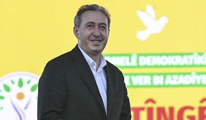 DEM Parti Eş Genel Başkanı Bakırhan, Bağcılar'da 'Özgürlük Mitingi'ne katıldı