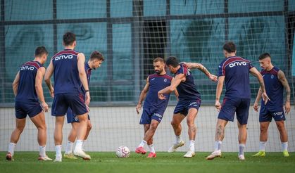 Trabzonspor'da Kasımpaşa maçı hazırlıkları başladı