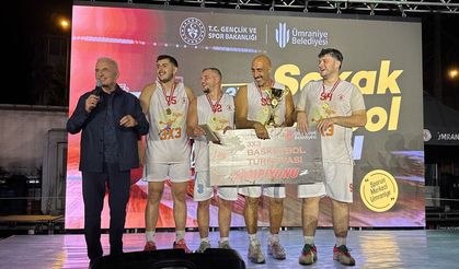 Ümraniye'de 'Sokak Basketbol Turnuvası' düzenlendi