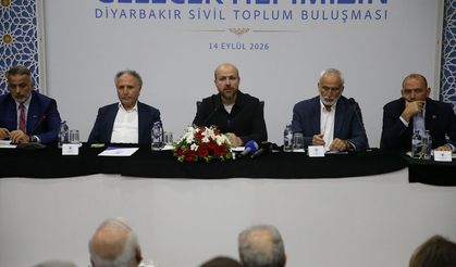Türkiye Gönüllü Teşekküller Vakfı Mütevelli Heyeti Başkanı Erdoğan, Diyarbakır'da STK temsilcileriyle görüştü: