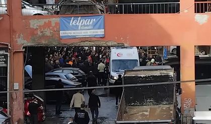 Ümraniye'deki sanayi sitesinde balkonun kısmen çökmesi sonucu 3 işçi yaralandı