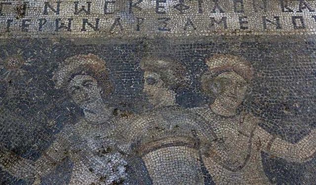 Mersin''in tarihi "Üç güzeller" mozaiği, kendisine özel müzede korunuyor