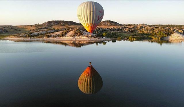 Frig Vadisi balon turlarıyla Kapadokya''nın izinden gidiyor