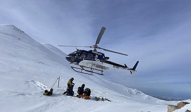 Kaçkar Dağları Avrupa''da helikopterli kayağın merkezi olma yolunda ilerliyor