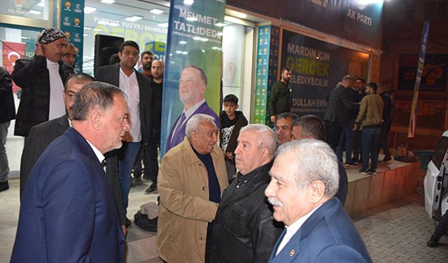 Güler, Mardin’de seçim çalışmalarına katıldı