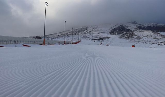 Yıldız Dağı''nda kayak sezonu açıldı